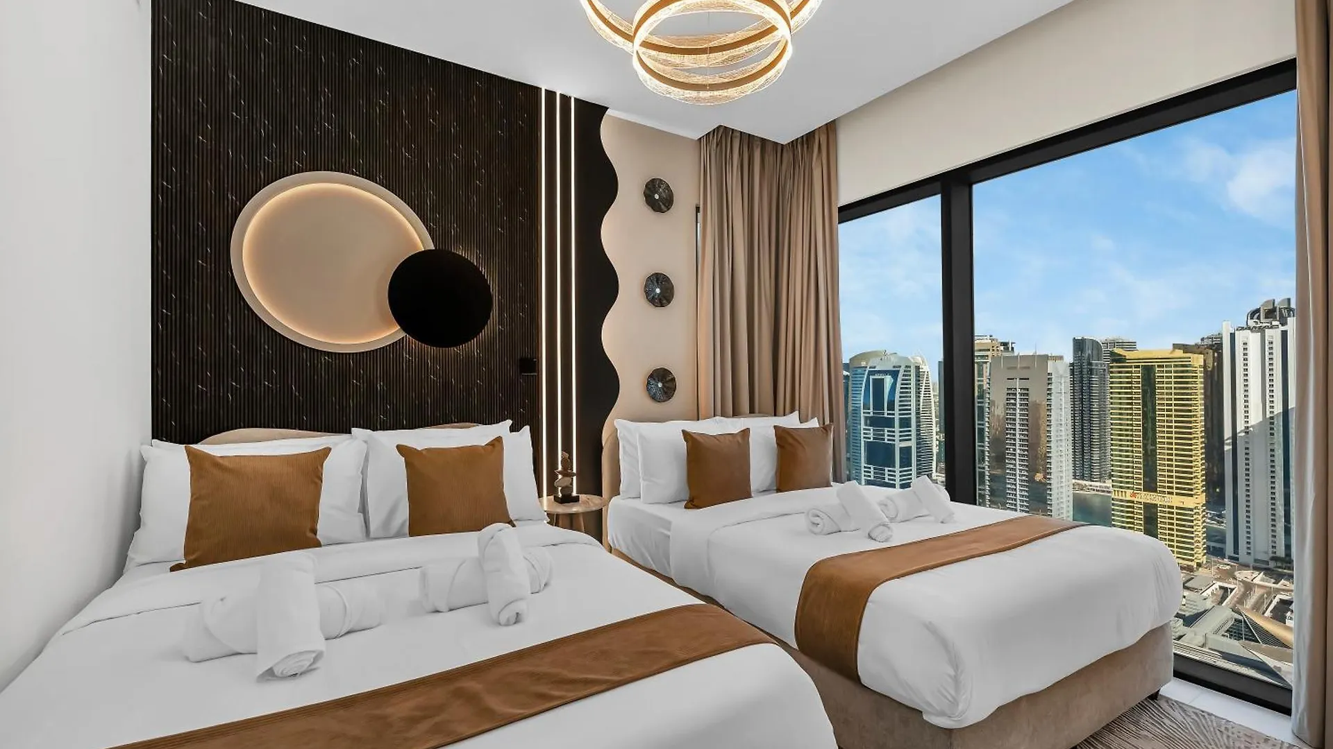 Apartmán Vida Residence & Yacht Club -New 2 Bhk -Sea, Ain Dubai & Marina View Spojené arabské emiráty