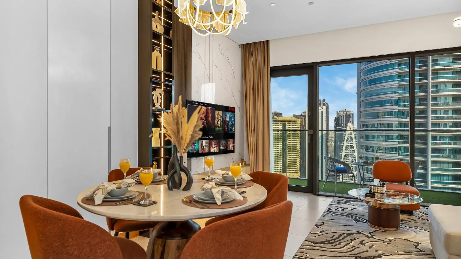 Vida Residence & Yacht Club -New 2 Bhk -Sea, Ain Dubai & Marina View Apartmán
