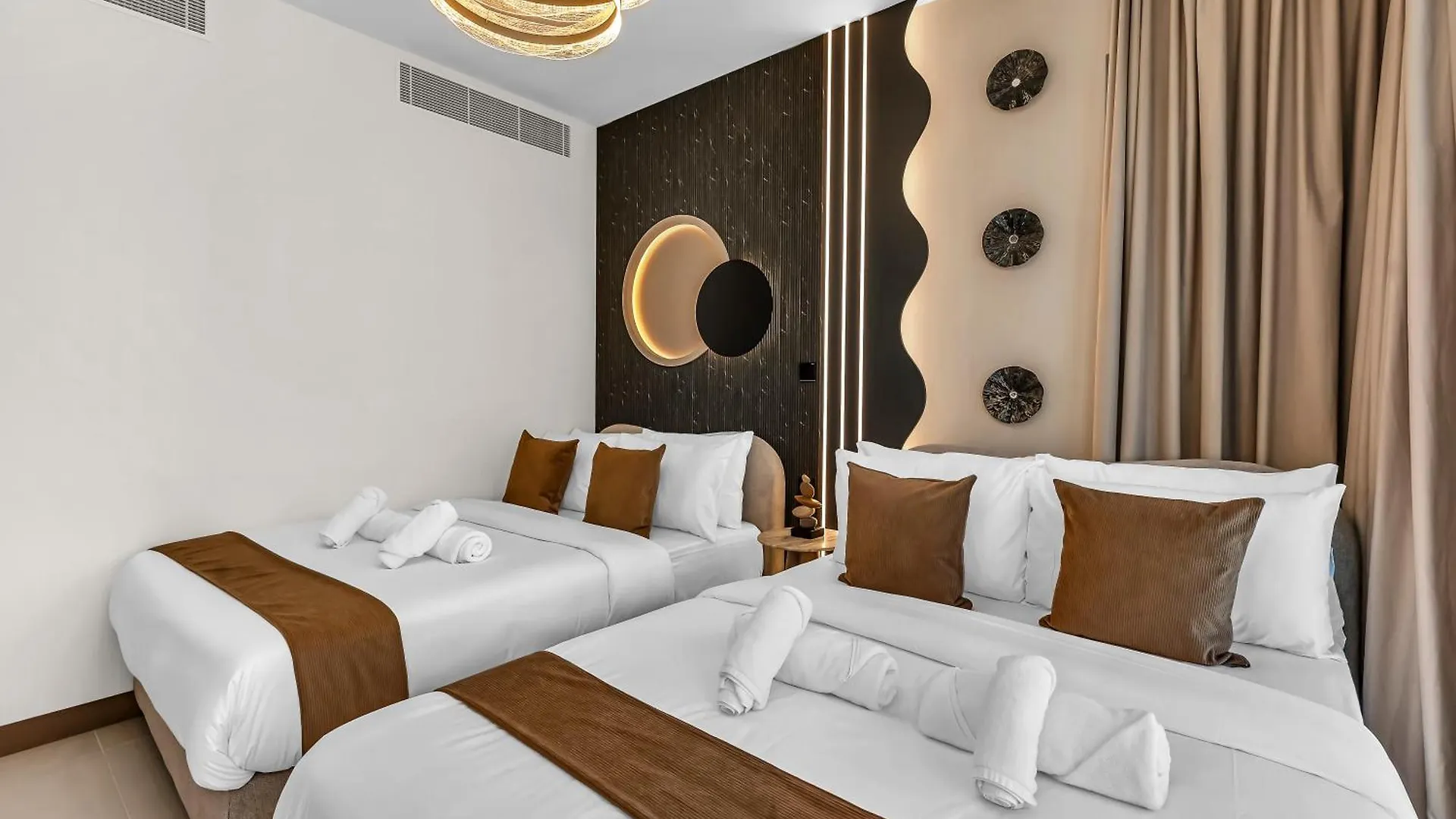 Apartment Vida Residence & Yacht Club -New 2 Bhk -Sea, Ain Dubai & Marina View