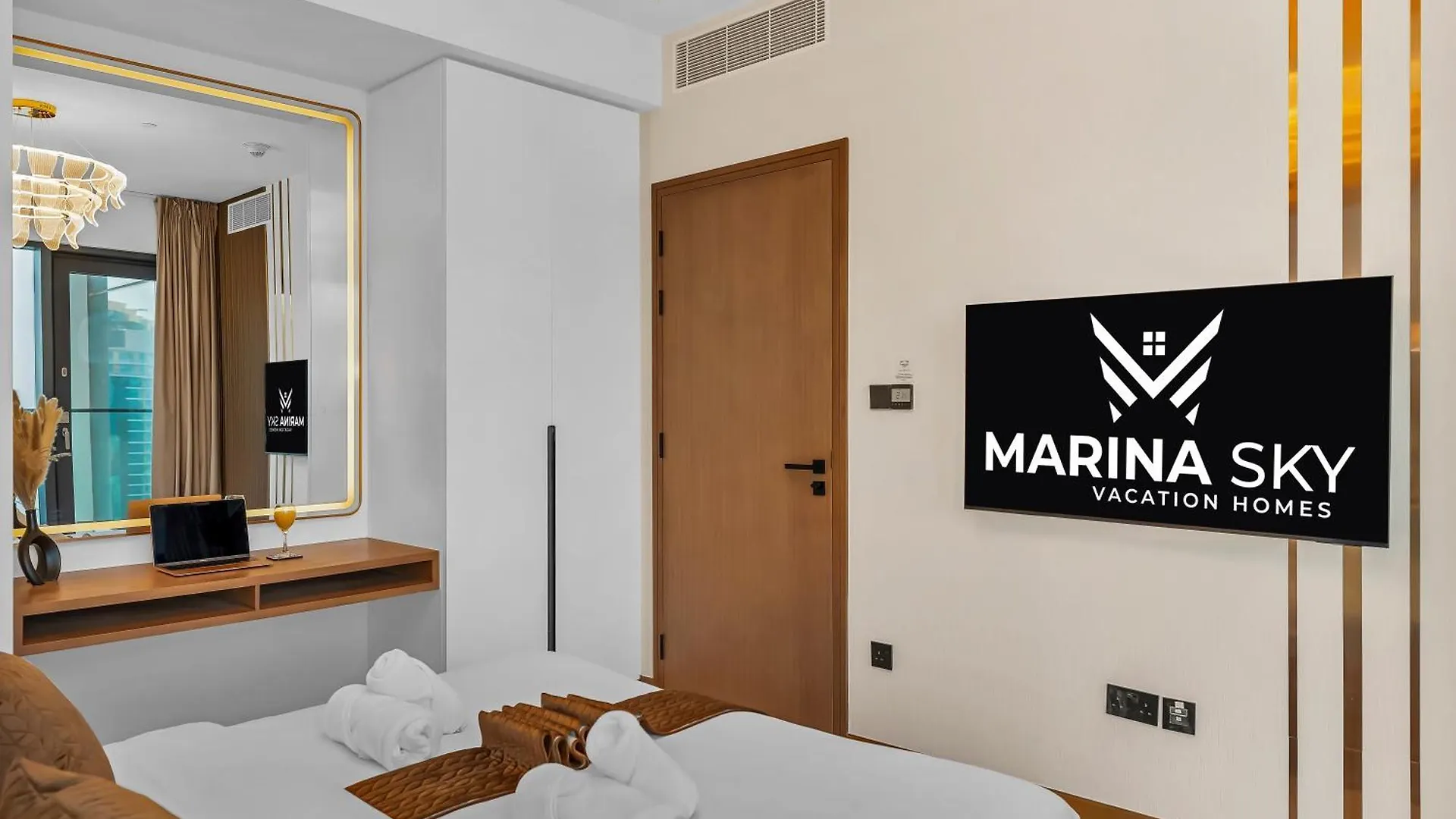 Vida Residence & Yacht Club -New 2 Bhk -Sea, Ain Dubai & Marina View 0*,