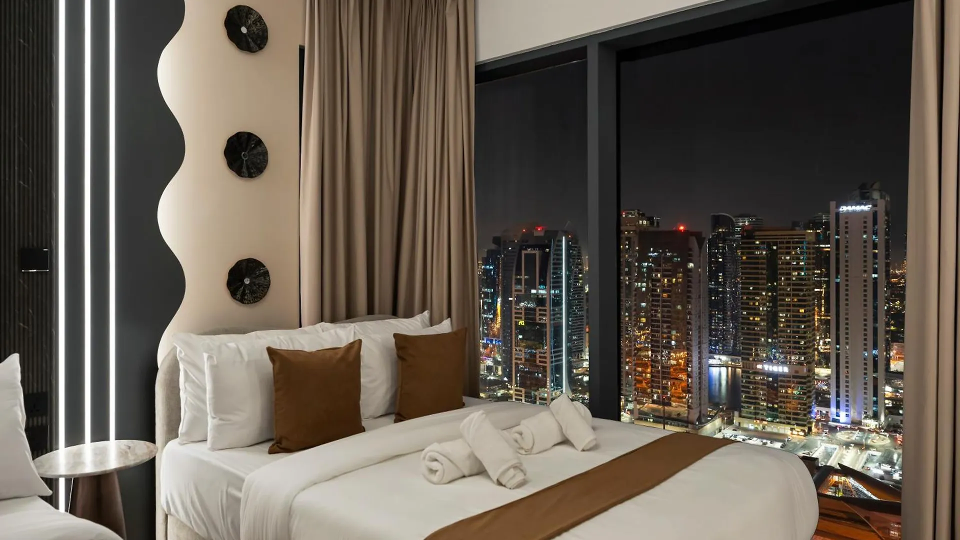 Apartment Vida Residence & Yacht Club -New 2 Bhk -Sea, Ain Dubai & Marina View