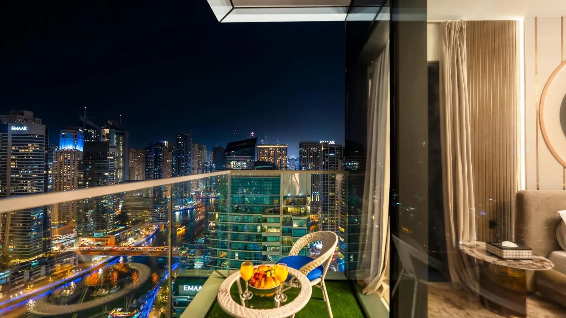 Apartment Vida Residence & Yacht Club -New 2 Bhk -Sea, Ain Dubai & Marina View