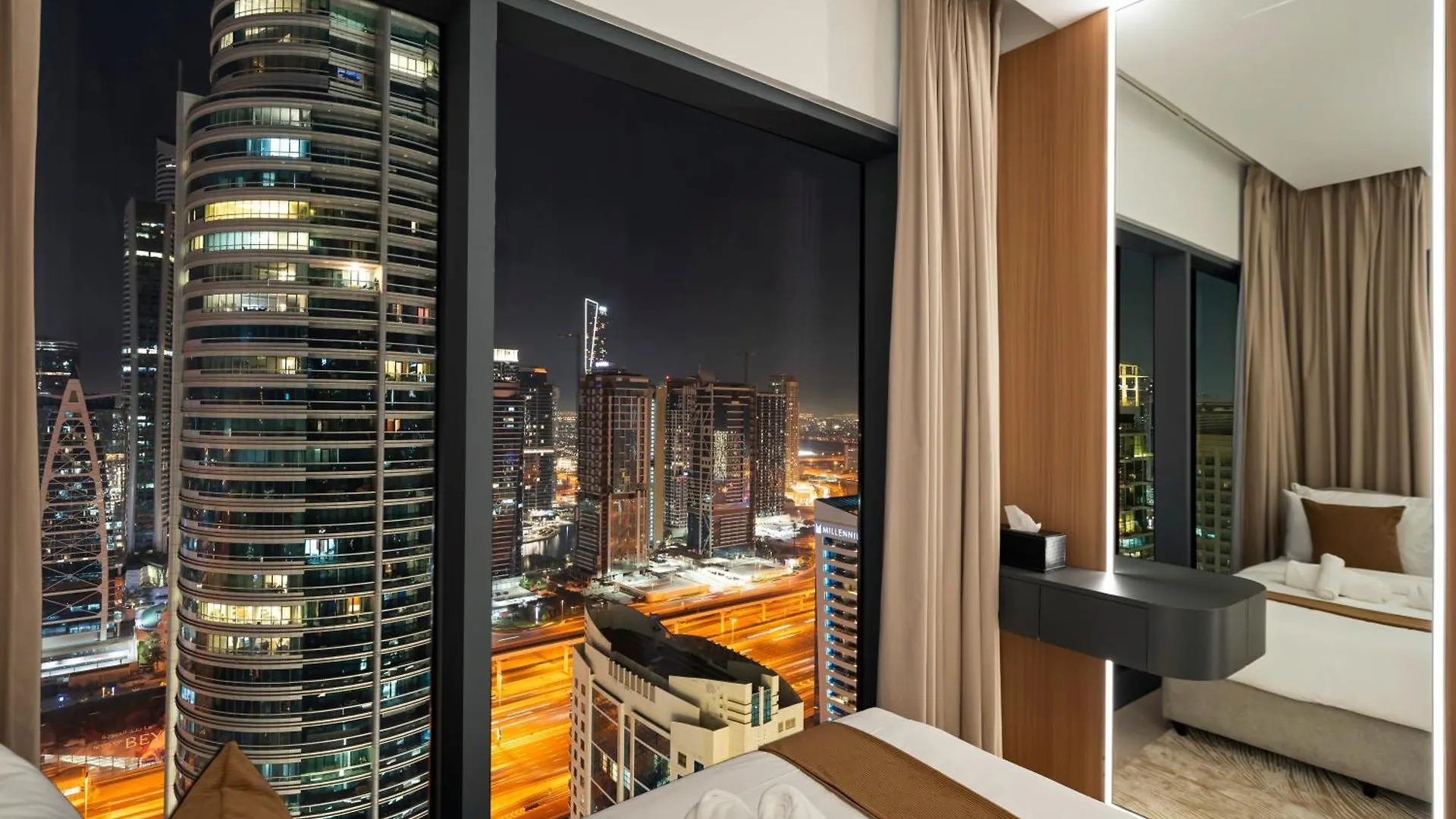 Apartmán Vida Residence & Yacht Club -New 2 Bhk -Sea, Ain Dubai & Marina View
