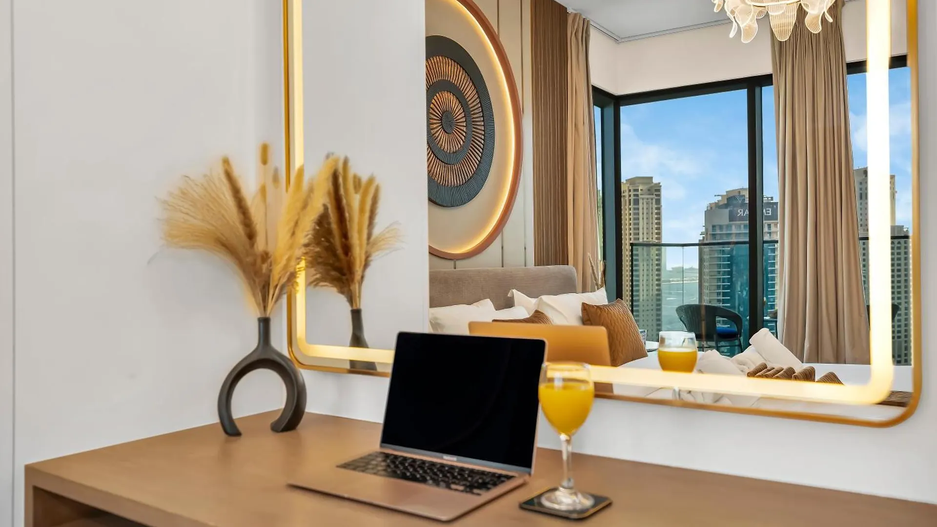 Apartment Vida Residence & Yacht Club -New 2 Bhk -Sea, Ain Dubai & Marina View